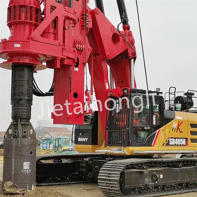 Bored Pile Rotary Drill Bucket 500-2500mm Rock And Soil Layer Stie