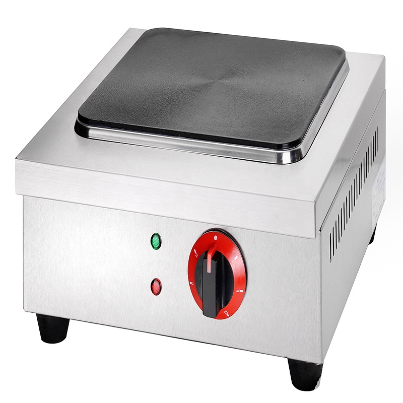 Silver White Square Shape Portable Electric Cooker for Commercial Food Preparation