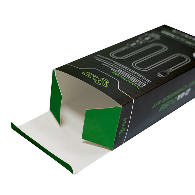 Black Waterproof Package Box For Electronic Product USB Cable