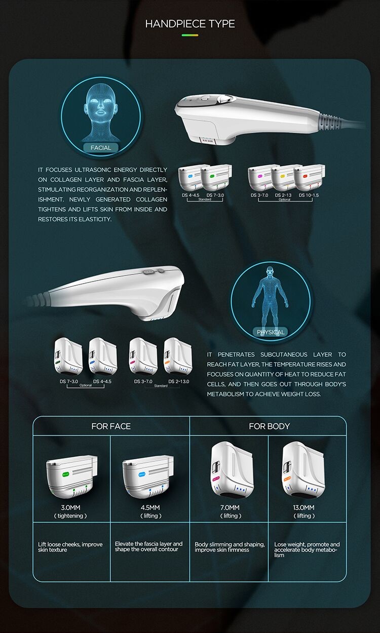 Newest Perfect Laser Skin Tightening Wrinkle Remover Skin Hifu Body Slimming Machine