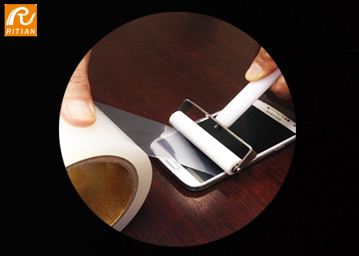 55mm - 90mm Width PE Film Tape RITIAN LCD Screen Glass remove dust protection film