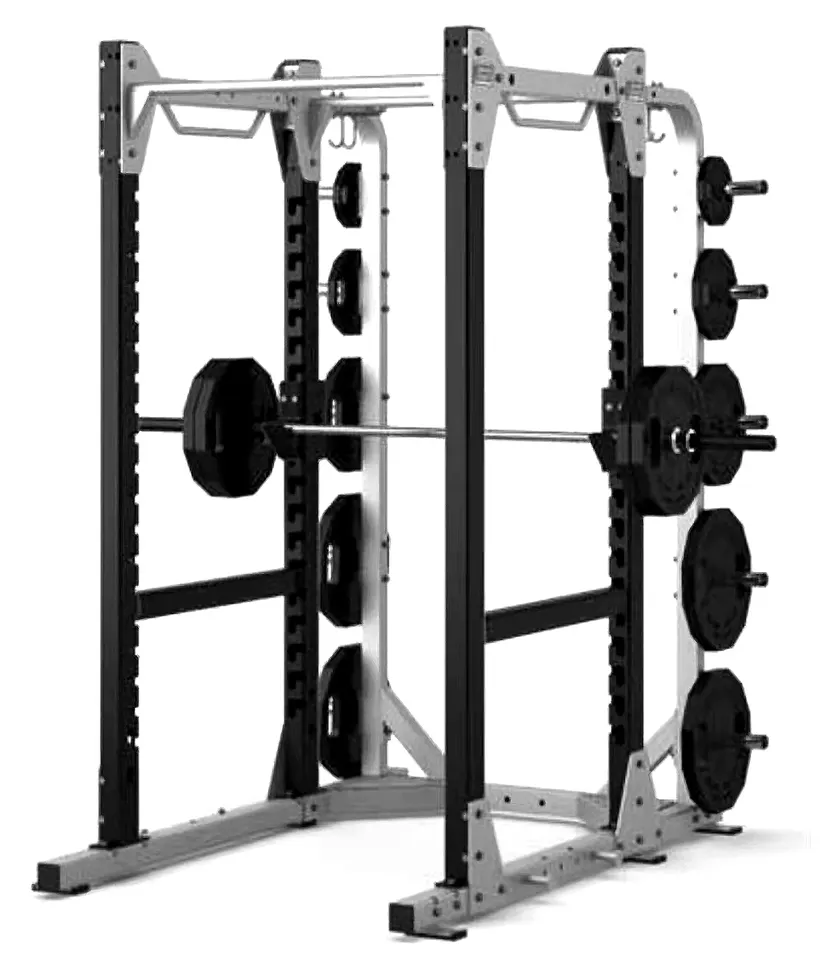 Workout Equipment Weight Bench Rowing Leg Press Multi Function Smith Machine With Weight Stack