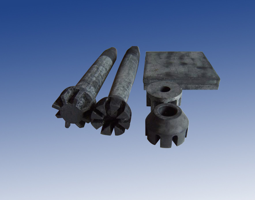 Si3N4 Die Casting Spare Parts Rotor Shaft And Rotor