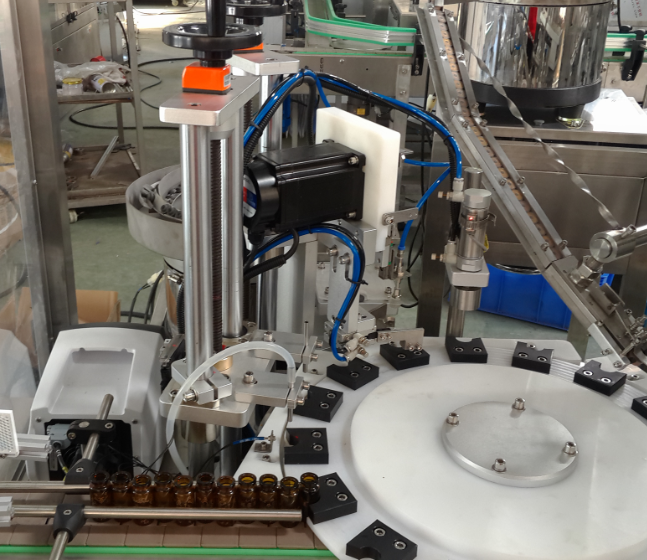 PLC Touch Screen Controlled Automatic Syrup Filling Capping Machine for Liquid Bottling