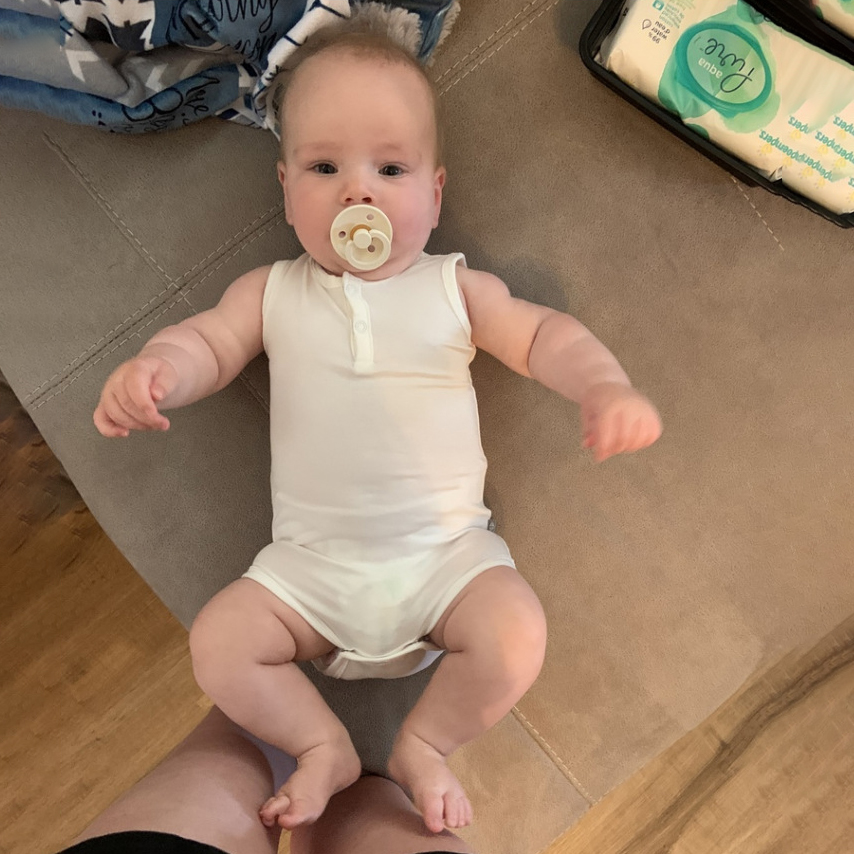 Bamboo fiber 2023 summer thin rompers baby sleeveless vest bodysuits newborn jumpsuit
