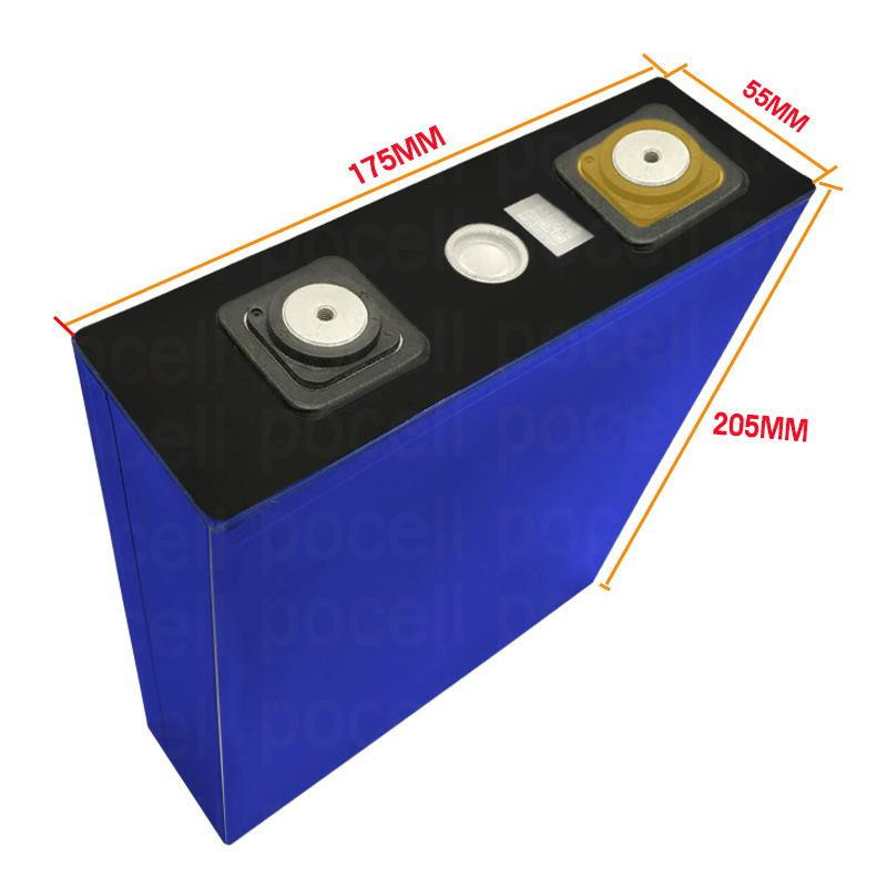 Grade A EVE 3.2v Lifepo4 210ah Lithium Ion Prismatic Battery Cells For Solar System