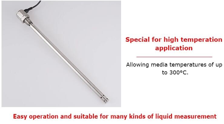 Waterproof IP68 CLS2 GPS Fuel Tank Level Sensor Cut Length Sensor 0.5-4.5V