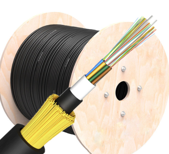 Outdoor 6/12/24/36/48/96/144 Core Adss G652d Manufacturers Price Aerial Single Mode Fiber Optic Cable