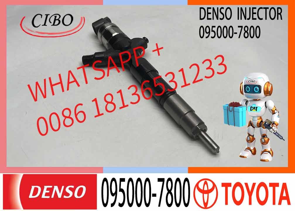 Professional Fuel Denso Common Rail 095000-7800 For Toyota- Hiace Hilux 2kd-ftv Injector 23670-39285