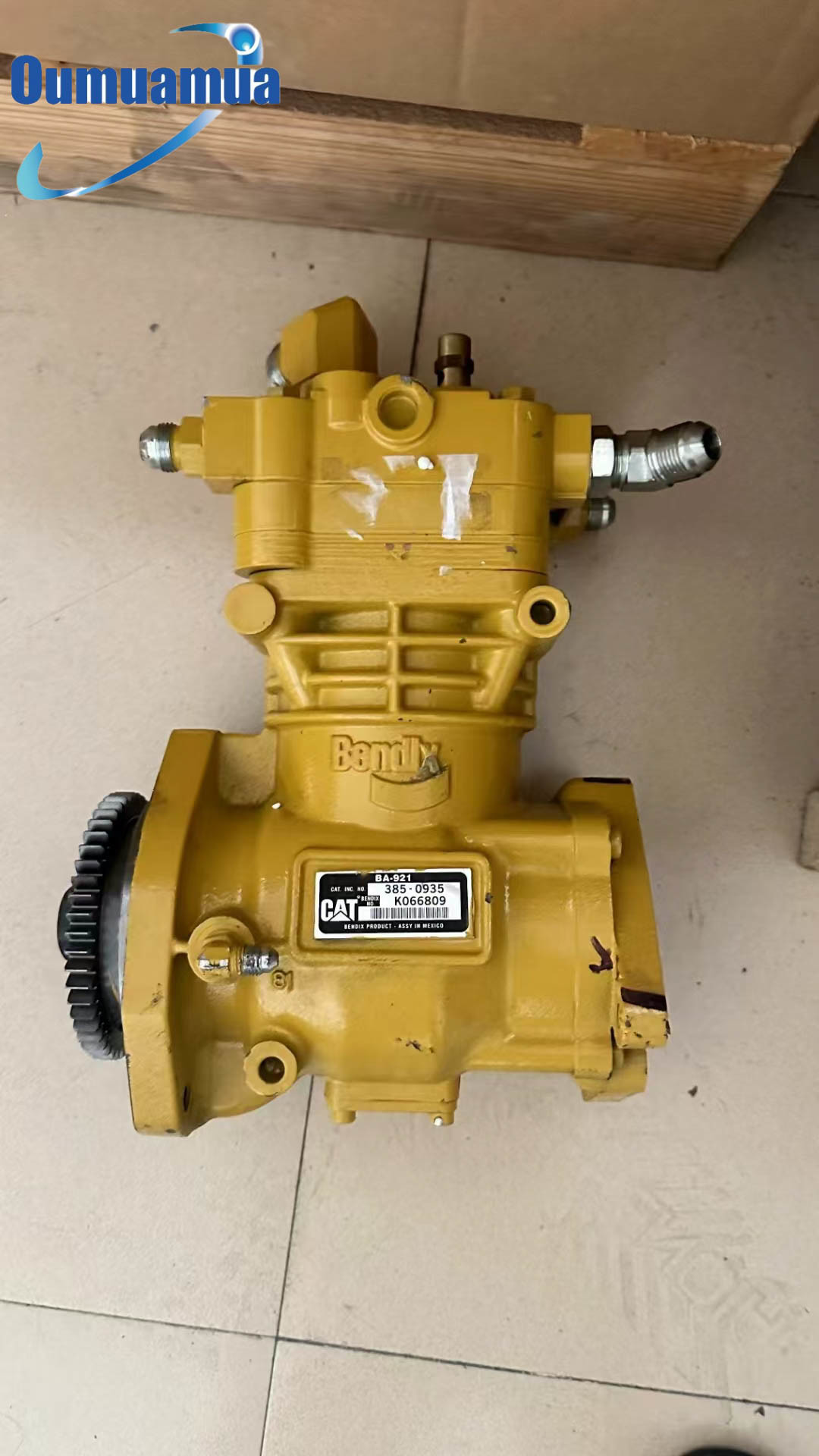 New Twin Cylinder C7 C9 Caterpillar Air Compressor 1494915 1149086 1268216 3116 3126