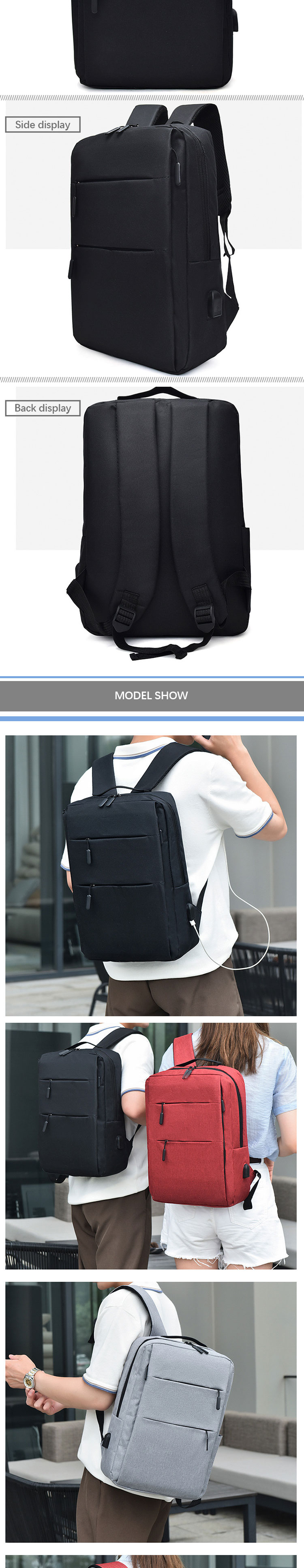 Sympathybag Waterproof Business Backpacks Large Capacity Anti Theft Smart Rucksack