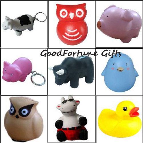 Printed logo PU Stress Ball Reliever promotion gift