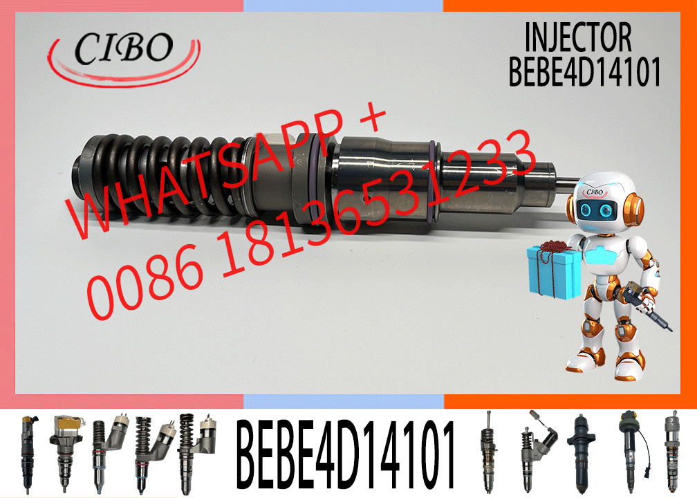 100% Original Fuel Injector BEBE4D14102 Diesel Engine Part Common Rail Spray Injector BEBE4D14102 BEBE4D14001 BEBE4D14101