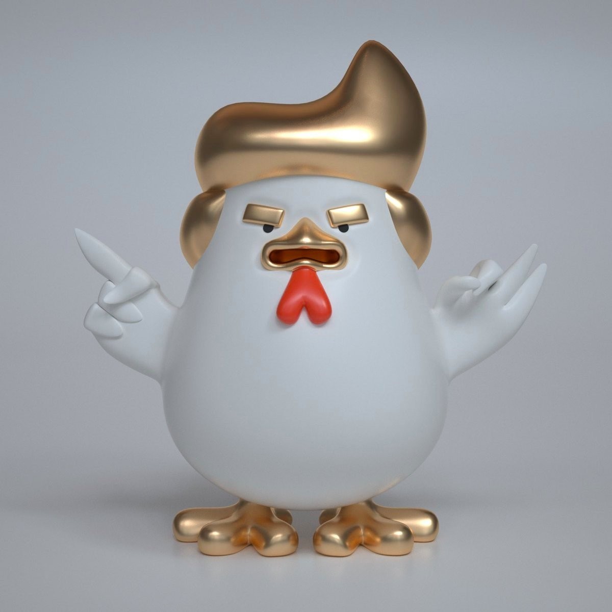 event party celebration attraction dolnald trump as decoration items statue by fiberglass