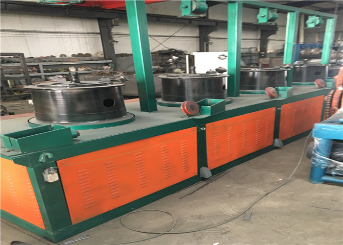 Low Carbon Steel Pulley Wire Drawing Machine Simple Structure Easy Operate