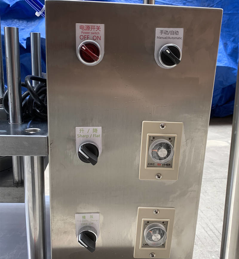 Semi-Automatic Eye Shadow Lab Scale Cosmetic Powder Pressing Machine