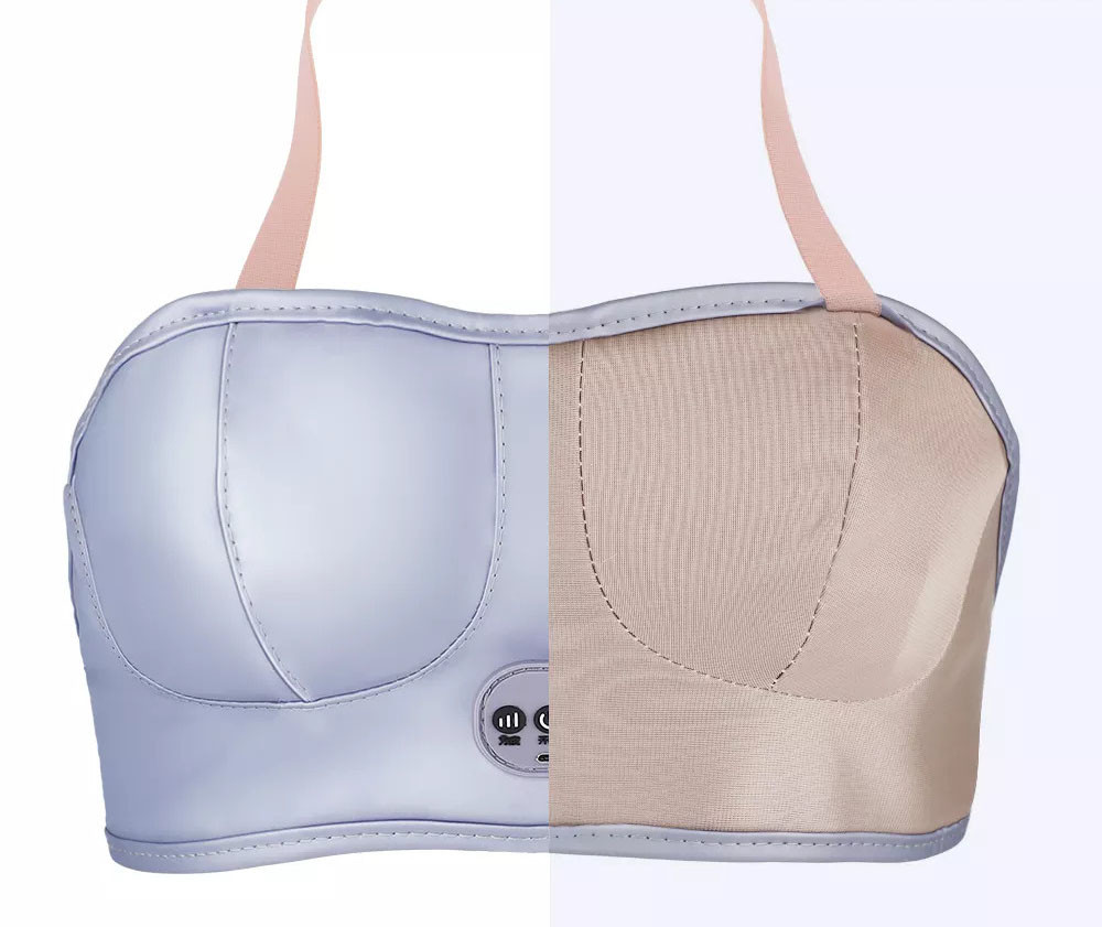 Far Infrared Electric Heated Clothes Bra ODM For Vibration Massage
