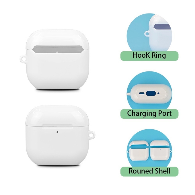 3D Print Sublimation AirPods Case Blank For Airpods 4