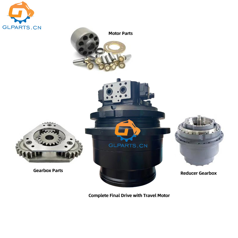 401-00439C 401-00440B Final Drive Motor Travel Motor Assy Gearbox for DX300-7 Excavator
