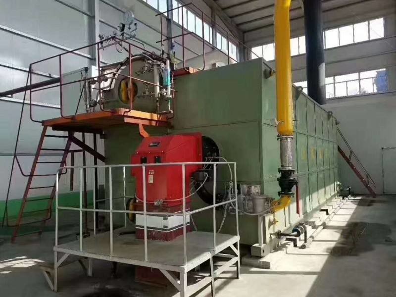 Safety value small size water tube oil gas steam boiler with quality assured for Garment Factory