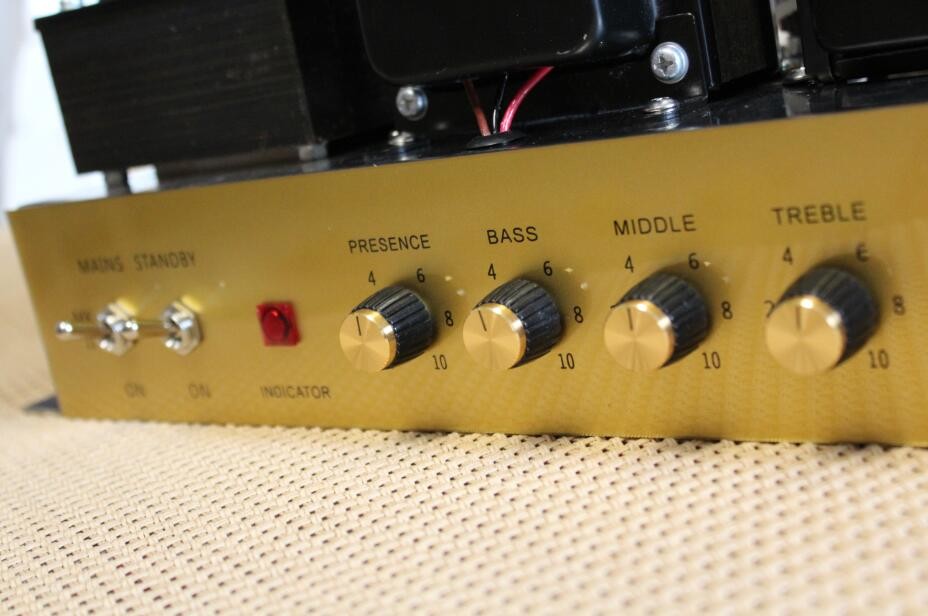 Plexi1959 Grand Style Plexi Tone Hand Wired Tube Guitar Amp Chassis Ruby Tubes 50W Musical Instruments Imported Parts