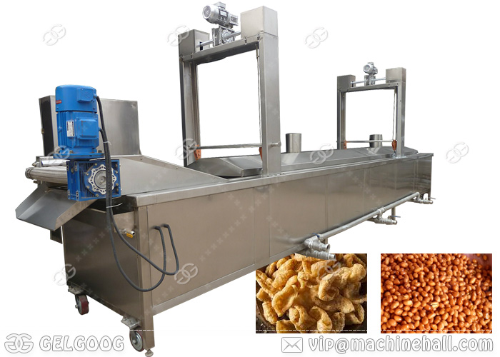 Continuous Peanut Frying Machine