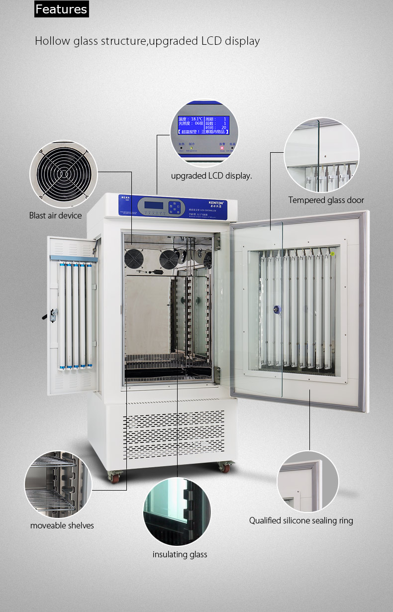 0-65C Environmental Test Chambers Climatic Test Chamber 110V 220V