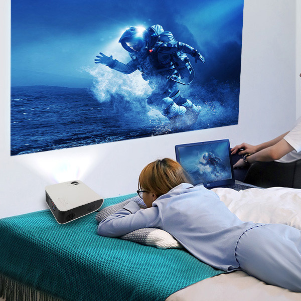 100-240V Multimedia Full HD 1080P Projectors For Home Theater 2000:1