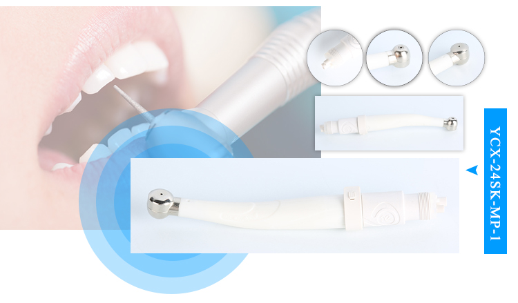 High Speed Turbine Dental Surgical Straight Handpiece With Air Motor