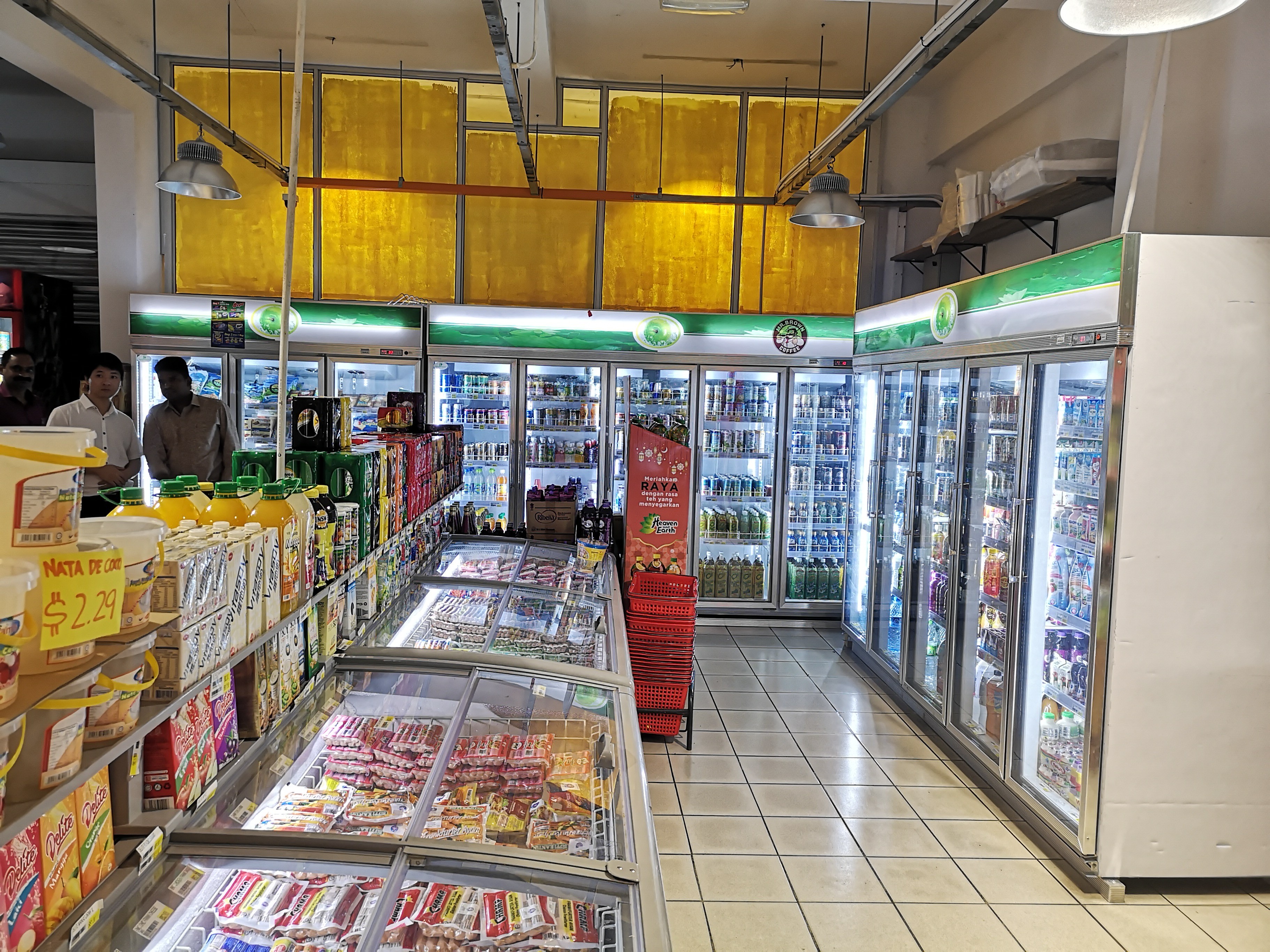 Commercial 2 Glass Doors Display Refrigerator Freezer For Beverage Cold Drink