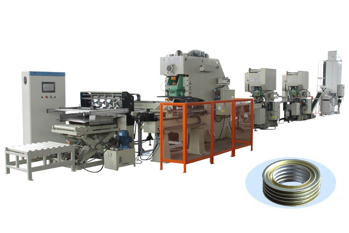 Tinplate Ring Line Making Machine With Sheet Feeder