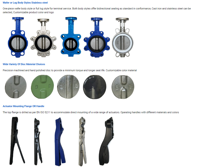Handle Stainless Steel Butterfly Valve for Dependable Performance and Durability