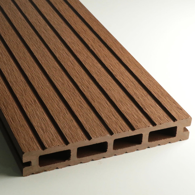 WPC Wood Plastic Composite Decking Flooring Panel Boards Weather Resistant