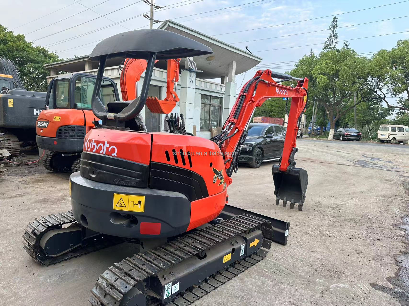 used mini excavator Kubota 35u/ second hand mini excavator Kubota 35u on sale