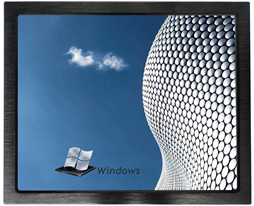 PLM-1705T 17" Touch Screen Monitor Ip65 Industrial Use Aluminum Alloy Wire Drawing