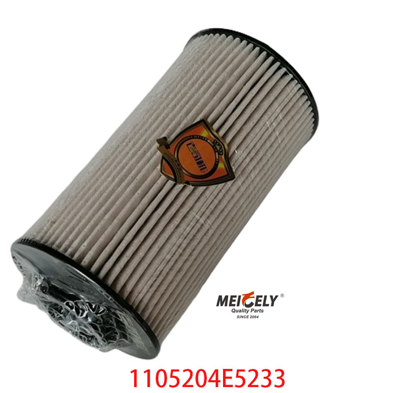 Stock 1105204E5233 Fuel Filter Element For JAC Jianghuai Junling