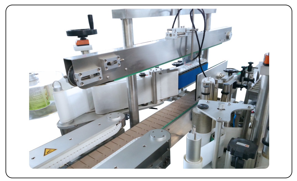 Square Flat Bottle TS-150B Self Adhesive Double-Sided Multifunctional Labeling Machine