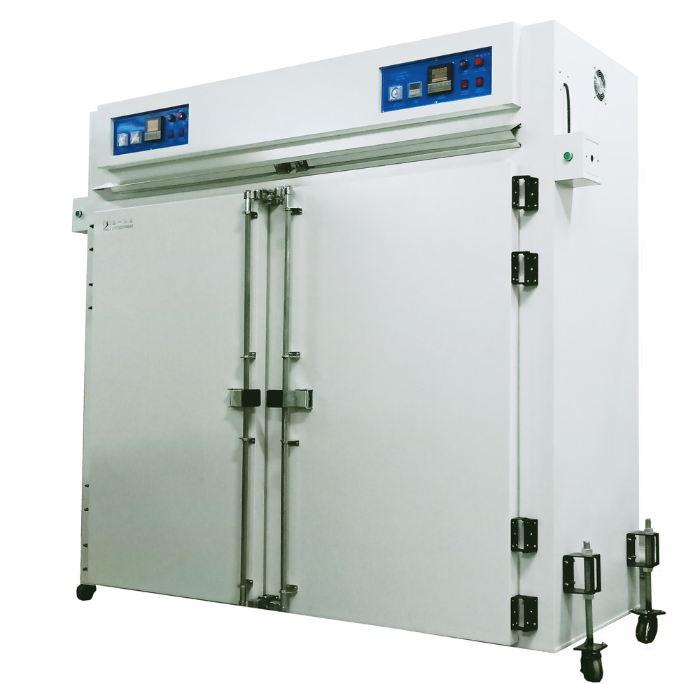 LIYI White High Temperature Laboratory Oven Circulation Fan Touch Screen Controller