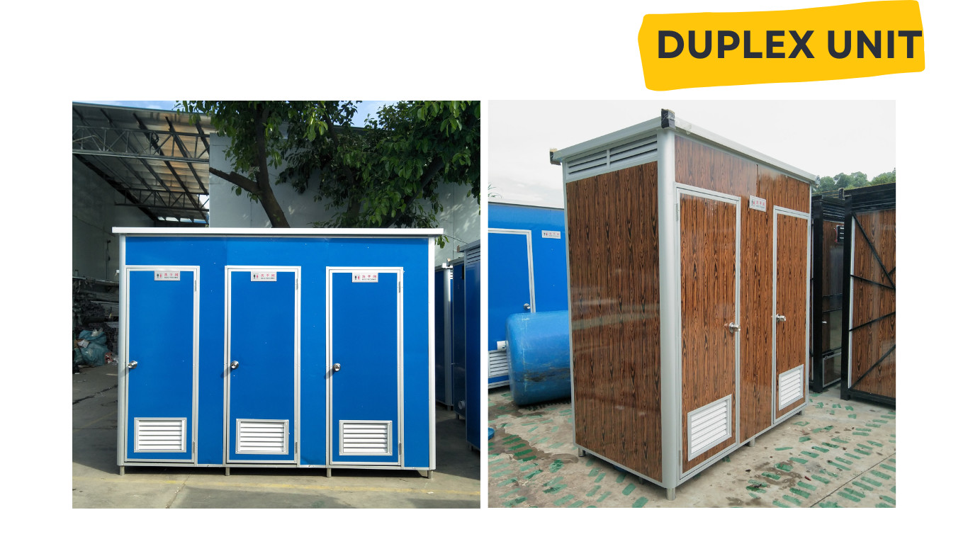 50mm Panel Steel Portable Toilet