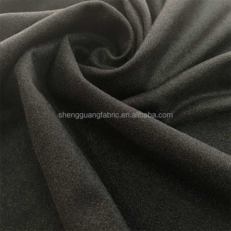 Customized Color Medium Weight Velvet Fabric for Warm Winter Jacket Manufacturers