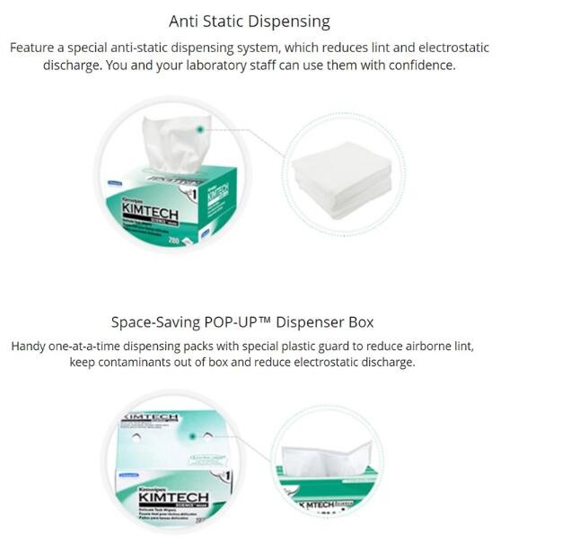 Kimtech Science Kimwipes Fiber Optic Tools And Equipment