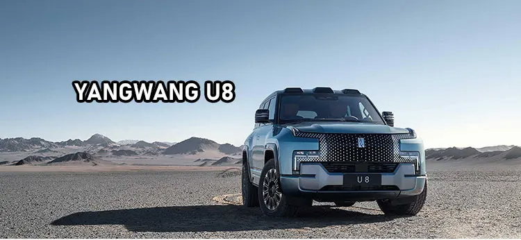 Electric BYD Yangwang U8 Luxury SUV with Extended Range 5-door 5-seat Body Structure