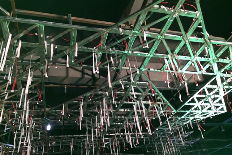 customized led night club ceiling full color lighting