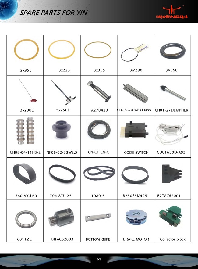 Cam Follower CF5UU PN JT.176 Auto Cutter Parts For Yin Cutter