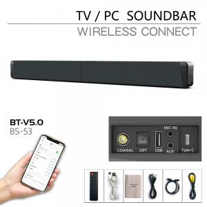 Buy cheap Hdmi Input Soundbar Portable Sound Bar Speaker Universal Compatible 60Hz-20KHz product