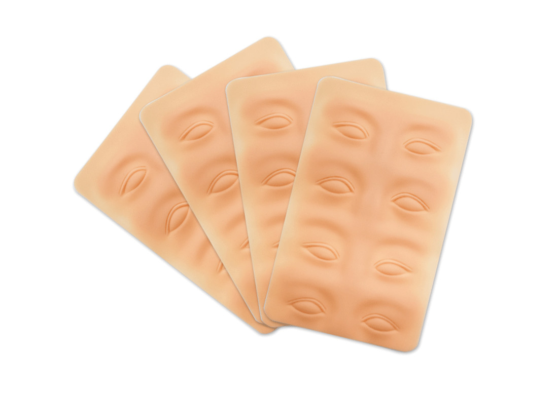 High Quality Silicone Reusable Silicone Permanent Makeup Practice Skin
