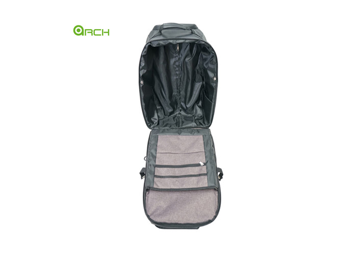 Fashion Polyester Waterproof Carry On Wheeled Backpack