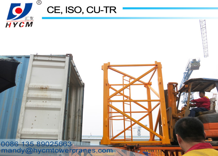 45m Freestanding height QTZ80(5513) Overhead Self-erecting Topkit Tower Crane