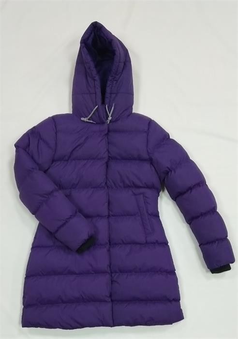 Full Length Womens Long Padded Coat With Hood Extra Long Puffa For Ladies