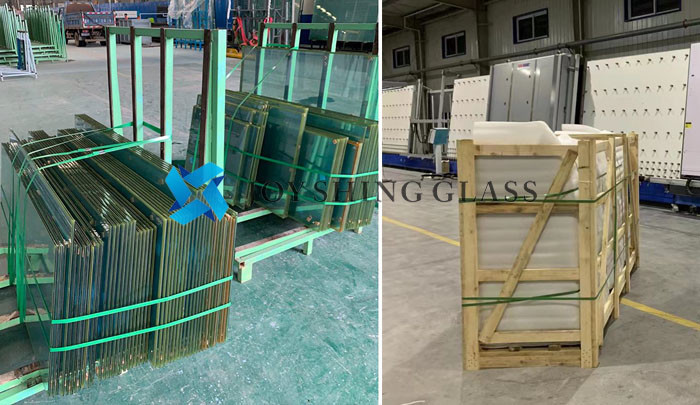 Ultra Clear Vacuum Glass 6.3mm Double Vacuum Glass For Construction